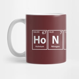 Honcho (Ho-N-C-H-O) Periodic Elements Spelling Mug